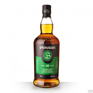 DISTILLER SPRINGBANK WHISKY TOURBE SINGLE MALT 15 ANS, 70cl