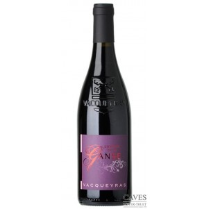 DOMAINE DE GANSE VACQUEYRAS ROUGE  2023, 75cl