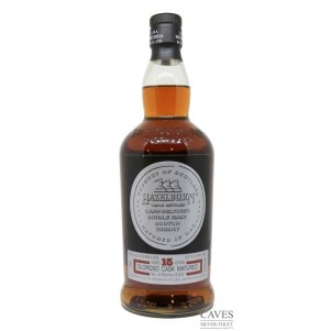 WHISKY HAZELBURN SHERRY WOOD SPRINGBANK DISTILLER ECOSSE 15 ANS, 70cl