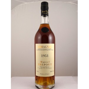 TREPOUT MARCEL ARMAGNAC 1951, 70cl