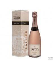 CHAMPAGNE LALLIER GRAND CRU  Rosé en étui