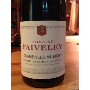 CHAMBOLLE MUSIGNY 1er CRU La Combe d'Orveau 2012