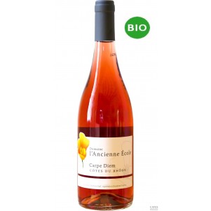 DOMAINE DE L'ANCIENNE ECOLE COTES DU RHONE ROSE Carpe Diem 2023 75cl